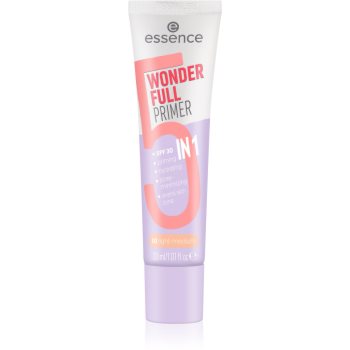 essence WONDER FULL fond de ten nuanțator lichid, sub machiaj 5 in 1 - imagine 2